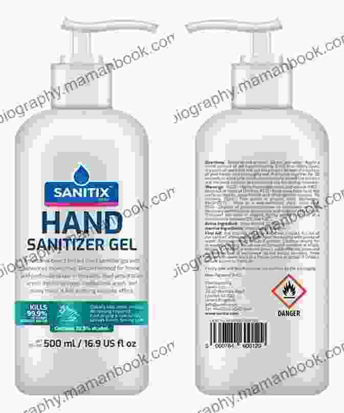 A Bottle Of Hand Sanitizer Gel Spray And A Face Covering On A White Background DIY Hand Sanitizers And Face Masks : Make Hand Sanitizer (gel Spray) And Face Covering In 5 Mins