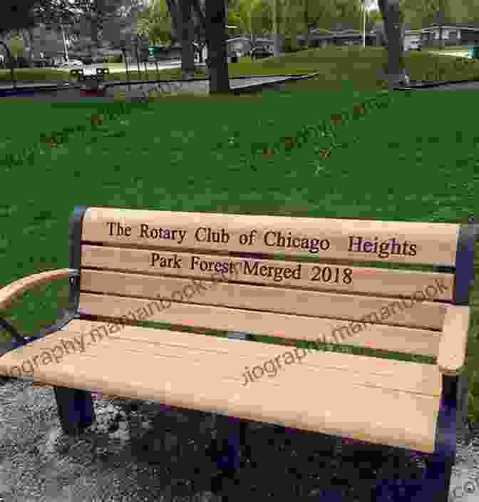 A Peaceful And Serene Park With A Memorial Bench Dedicated To Hakim Wilson, Surrounded By Lush Greenery And Blooming Flowers. One Dark Night Hakim Wilson