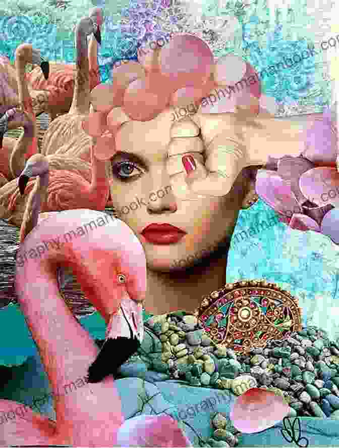 A Vibrant Digital Collage Combining Images, Patterns, And Typography. Chinese Knotting: Creative Designs That Are Easy And Fun