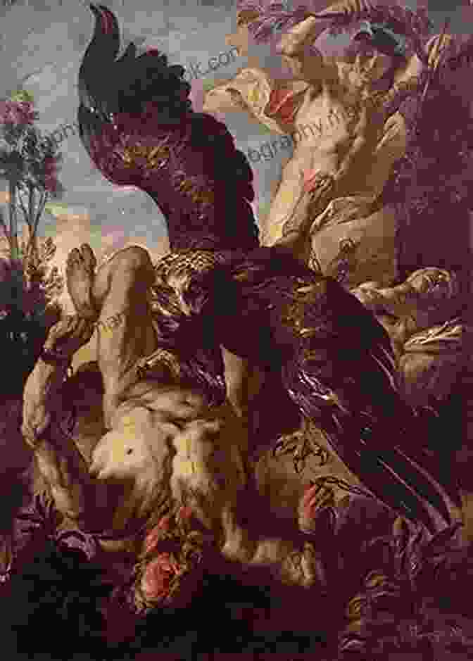 Artwork Depicting Prometheus Chained To A Rock With An Eagle Tearing At His Liver, Symbolizing His Defiance Against Tyranny The Complete Poetry Of Percy Bysshe Shelley: Prometheus Unbound The Daemon Of The World Alastor The Revolt Of Islam The Cenci The Mask Of Anarchy West Wind Ozymandias The Triumph Of Life