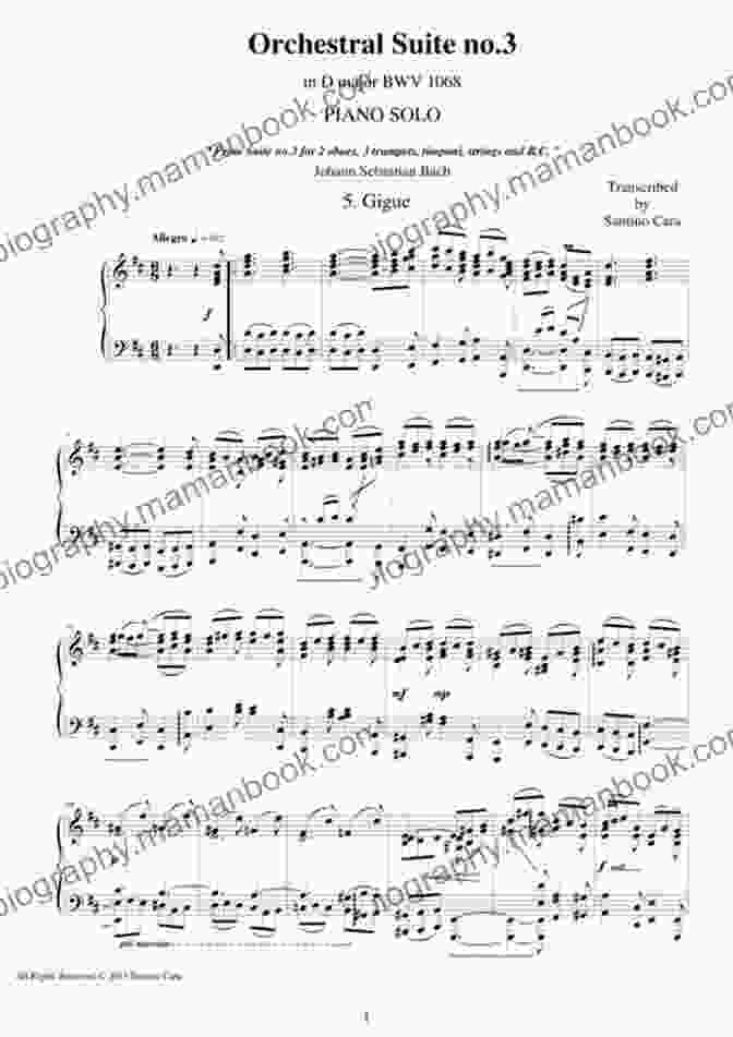 Bach's Orchestral Suite No. 3 In D Major, Arranged By Giovanni Abbiati Gaetano Donizetti Otto Mesi In Due Ore For Saxophone Quartet: Arranged By Giovanni Abbiati