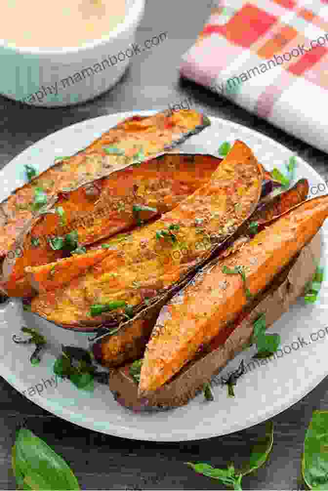Baked Sweet Potato Wedges With A Crispy Outer Layer And Tender Interior Easy Sweet Potato And Yam Cookbook: 50 Delicious Sweet Potato And Yam Recipes For The Cool Autumn Months