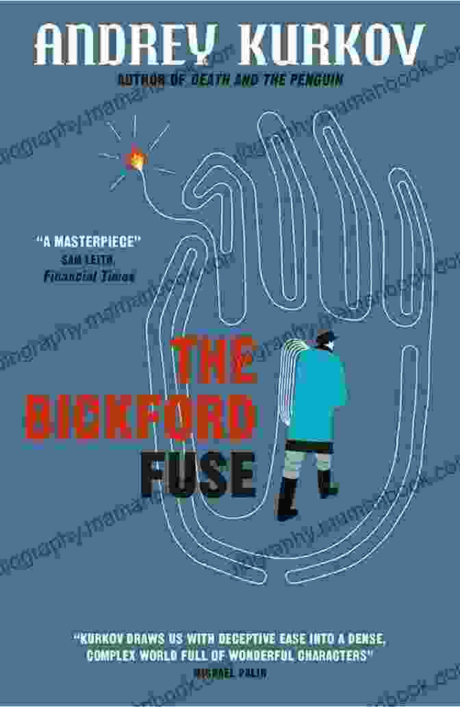 Book Cover Of The Bickford Fuse By Andrey Kurkov, Depicting A Young Man In A Soviet Style Uniform Holding A Lighter And A Cigarette The Bickford Fuse Andrey Kurkov
