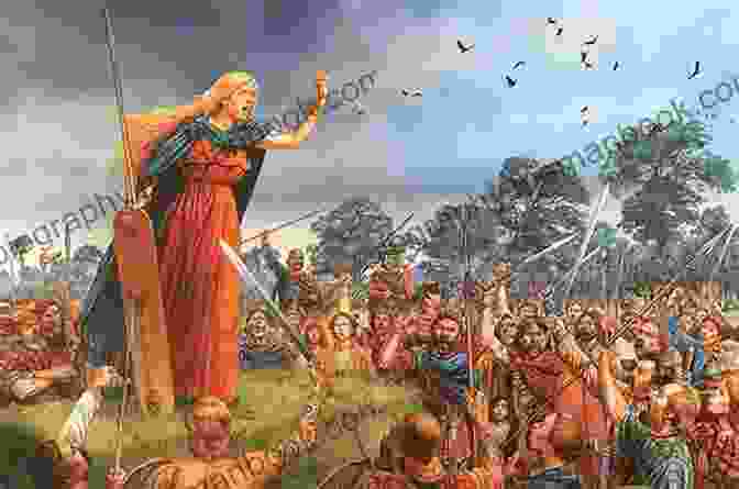 Boudica, The Fierce Queen Of The Iceni Tribe, Leads Her Warriors Into Battle. Whispering Of Spies (A Libertus Mystery Of Roman Britain 13)