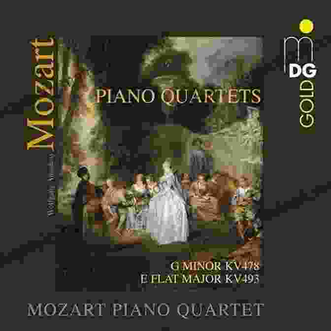 Cover Of The Dover Edition Of Mozart's Piano Quartet In G Minor, K. 478 Quintet And Quartets For Piano And Strings (Dover Chamber Music Scores)