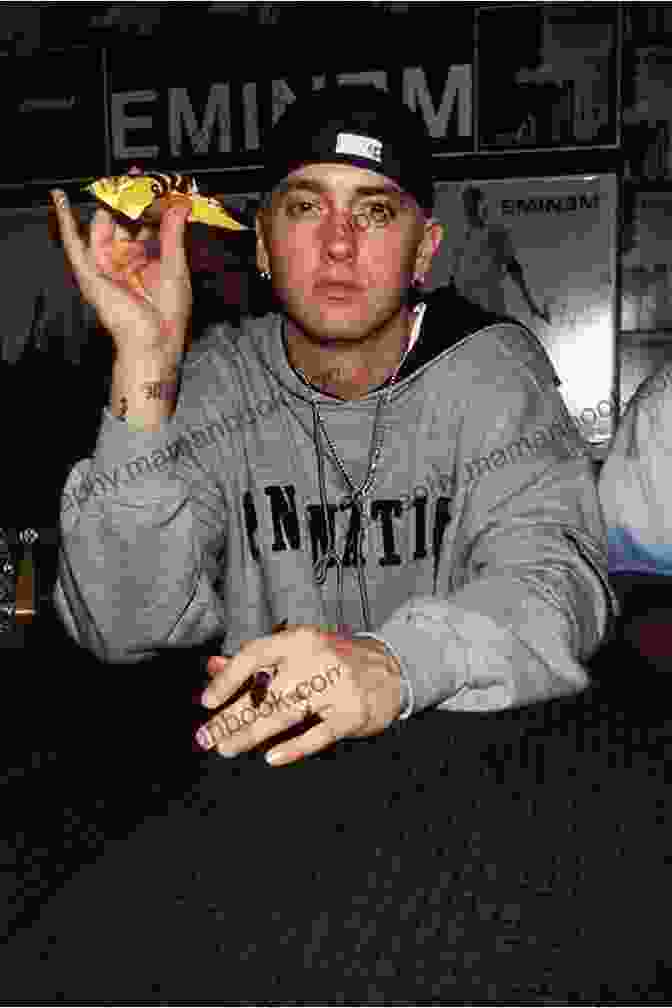 Eminem Holding A Copy Of Eminem (Superstars Of Hip Hop) Z B Hill