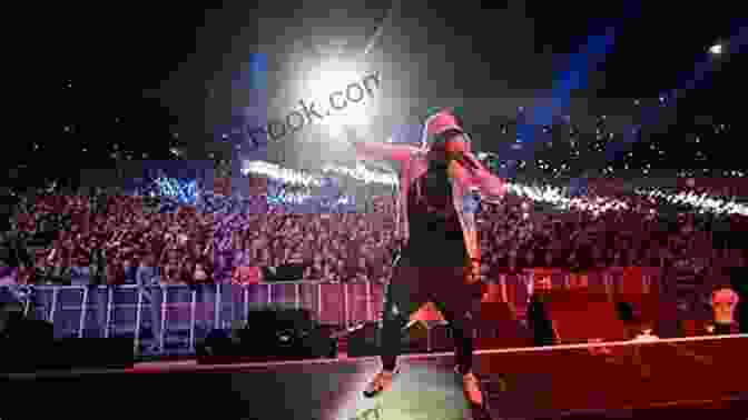 Eminem Performing At A Stadium Concert, Surrounded By A Sea Of Fans Whose Lives Have Been Touched And Inspired By His Music. Eminem (Superstars Of Hip Hop) Z B Hill