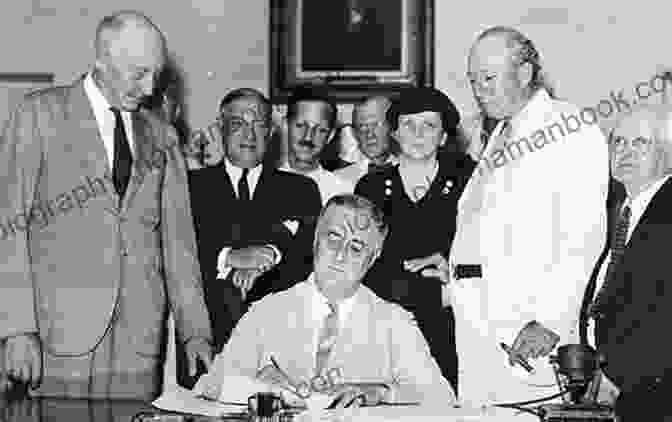 FDR Signing The Social Security Act Franklin Roosevelt: A Captivating Guide To The Life Of FDR (Captivating History)