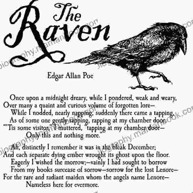 Image Of 'The Raven' Poem By Edgar Allan Poe Ten Poems For Difficult Times