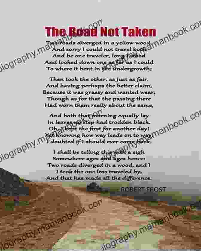 Image Of 'The Road Not Taken' Poem By Robert Frost Ten Poems For Difficult Times
