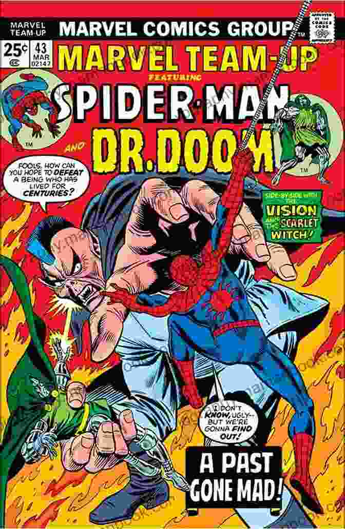 Marvel Team Up #43 Comic Book Cover Featuring Spider Man And Daredevil Facing Off Against Bullseye Marvel Team Up (1972 1985) #43