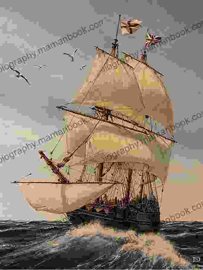 Painting Depicting The Mayflower Ship Sailing To America Conquering North America : Historical Facts On The Mayflower Plymouth Colony The Daily Life Of The Colonists And The French And Indian War Early American Grades 3 4 Children S American History