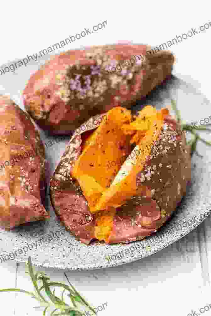 Roasted Sweet Potatoes With Crispy Skin And Tender Flesh Easy Sweet Potato And Yam Cookbook: 50 Delicious Sweet Potato And Yam Recipes For The Cool Autumn Months