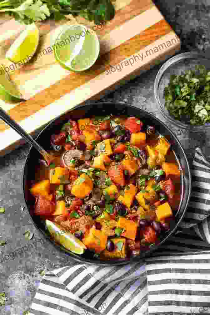 Sweet Potato And Black Bean Chili With Red Kidney Beans, Corn, And Spices Easy Sweet Potato And Yam Cookbook: 50 Delicious Sweet Potato And Yam Recipes For The Cool Autumn Months