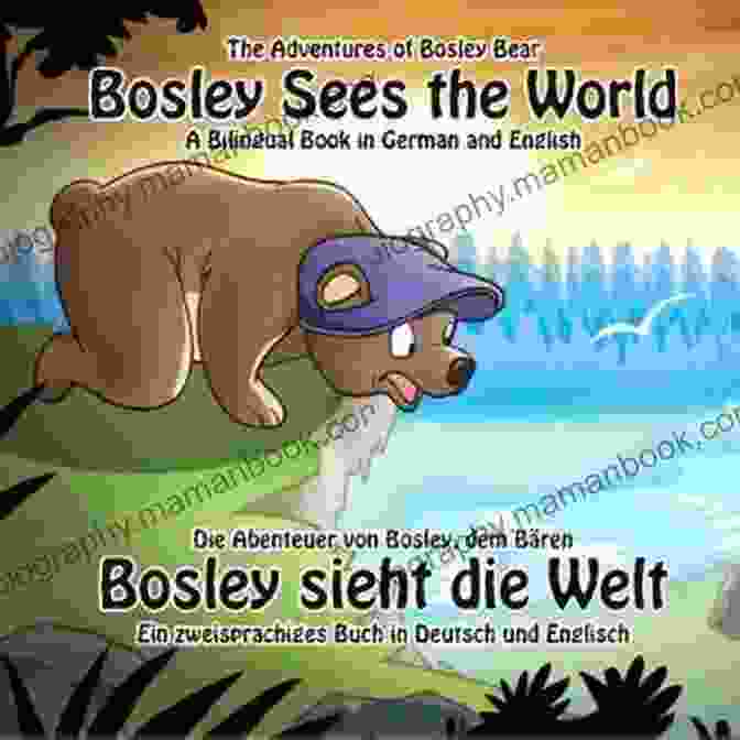 The Adventures Of Bosley Bear German Book Cover Bosley Goes To The Beach (German English) (The Adventures Of Bosley Bear 2) (German Edition)