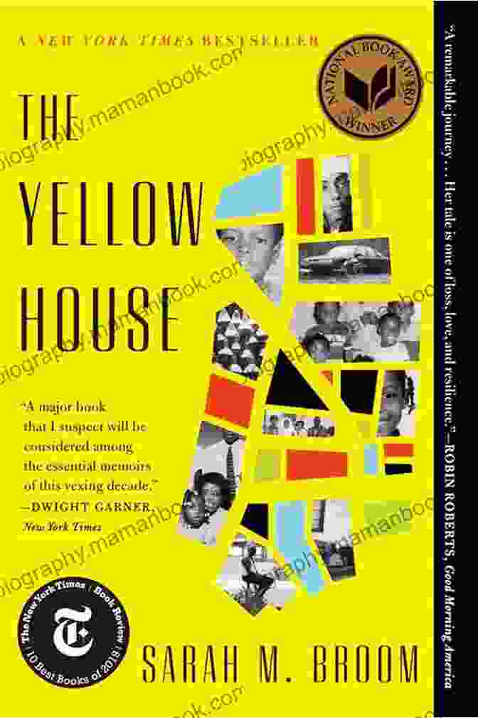 The Yellow House Memoir Book Cover, With A Vibrant Yellow House Against A Dark Background And The Title And Author's Name In Bold White Letters The Yellow House: A Memoir (2024 National Award Winner)