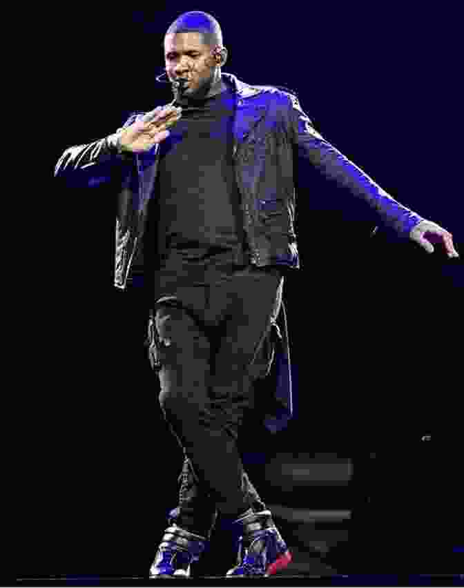 Usher Performing On Stage Usher (Superstars Of Hip Hop) Z B Hill