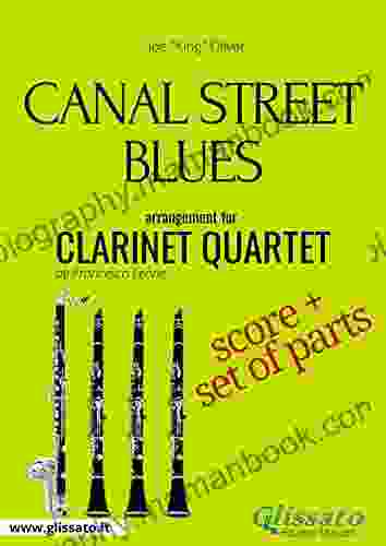 Canal Street Blues Clarinet Quartet Score Parts