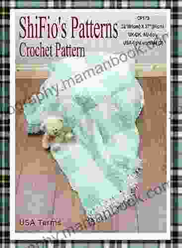 Crochet Pattern CP173 Baby Gingham Blanket Afghan USA Terminology